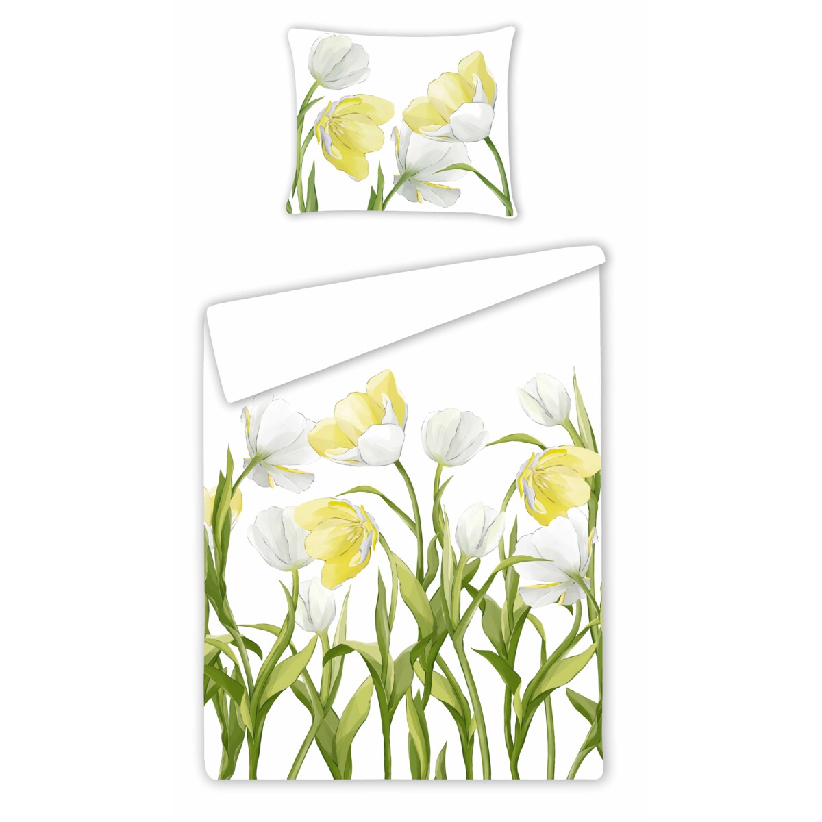 Pościel z bawełny satynowej Tendi 140x200 cm