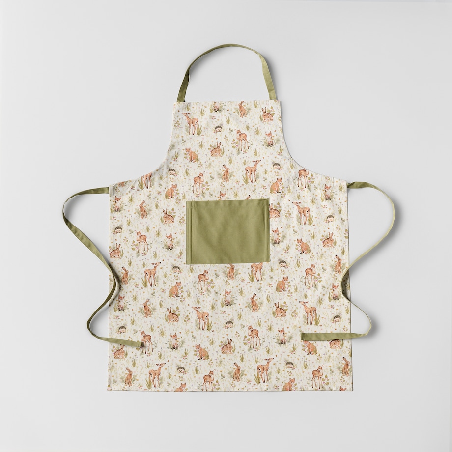Fartuch Bambik 70x85 cm z motywem zwierzęcym