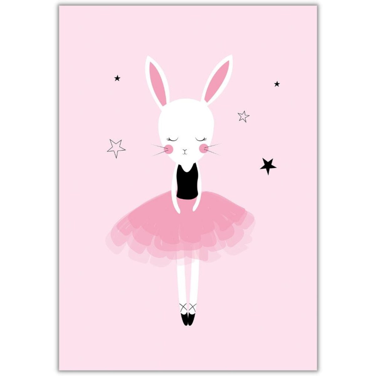 plakat cute ballerina 3 30x40 cm