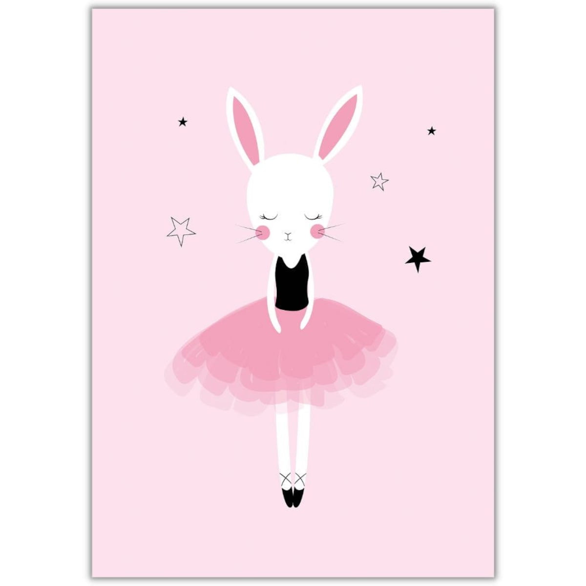 plakat cute ballerina 3 30x40 cm