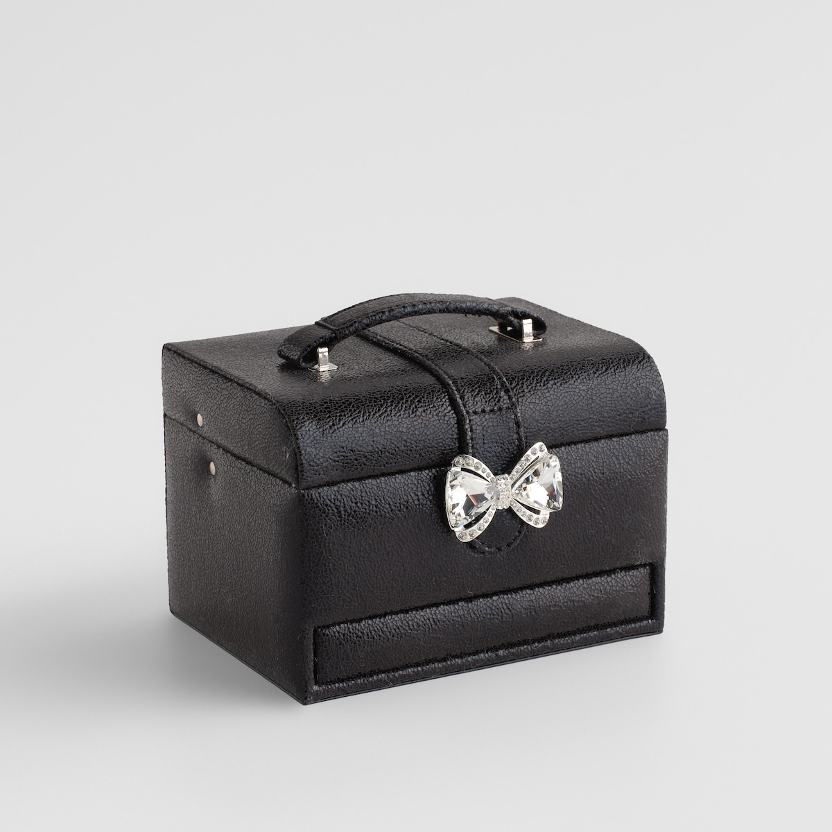 Szkatułka z lustrem, szufladkami i przegródkami Lara 18x14 cm