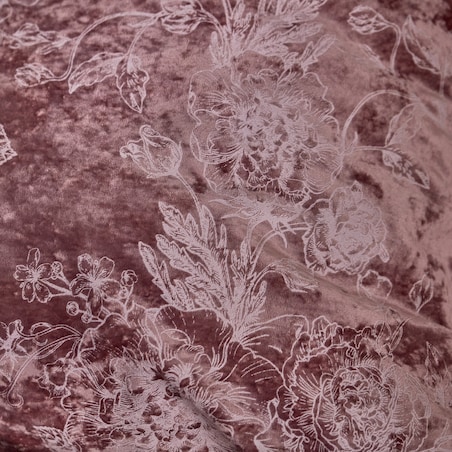 Komplet pościeli welwetowej Florcia 200x220 cm z 2 poszewkami 70x80