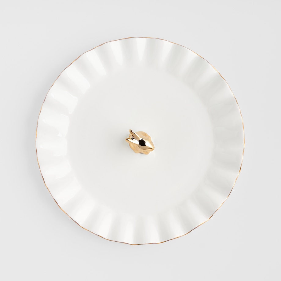 Patera Wonderland z motywem królika