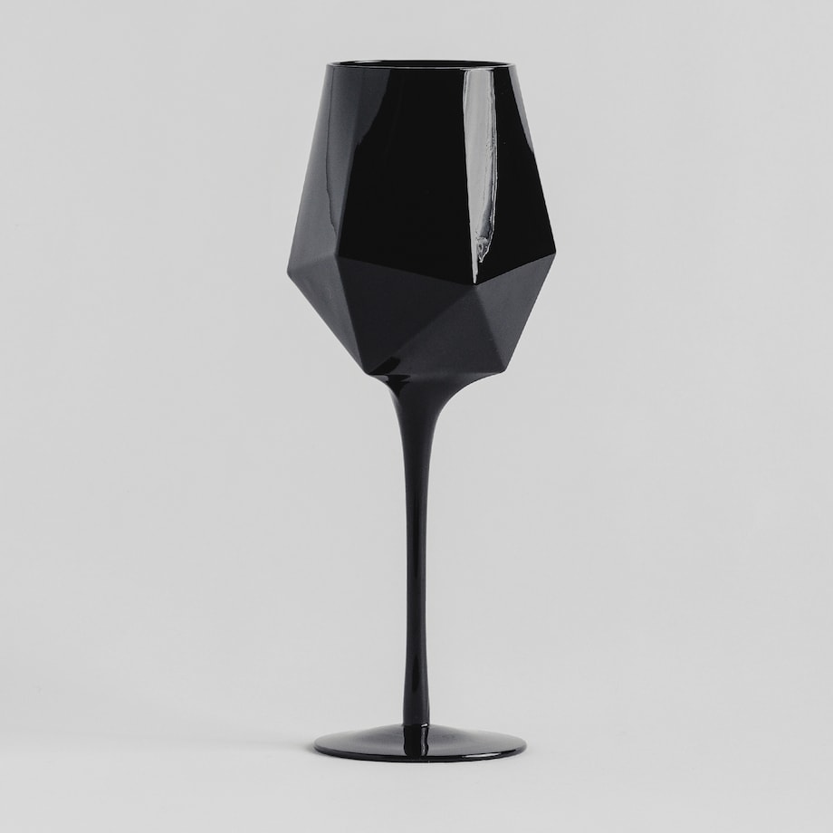 Wine Glass Irma Black 