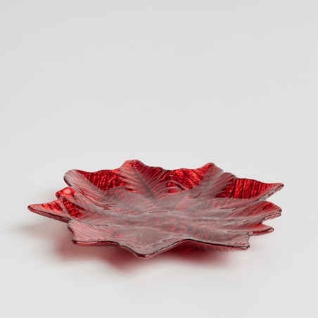 Patera Poinseto z motywem gwiazdy betlejemskiej