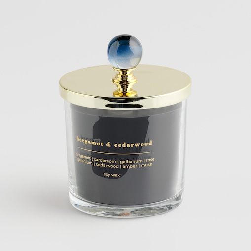 Świeca Zapachowa Oloro z motywem geometrycznym