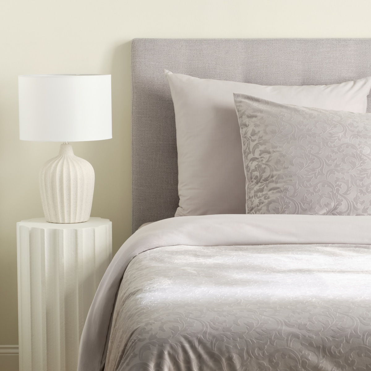 Pościel Welwetowa Pressiloni 160x200 cm z motywem arabeski