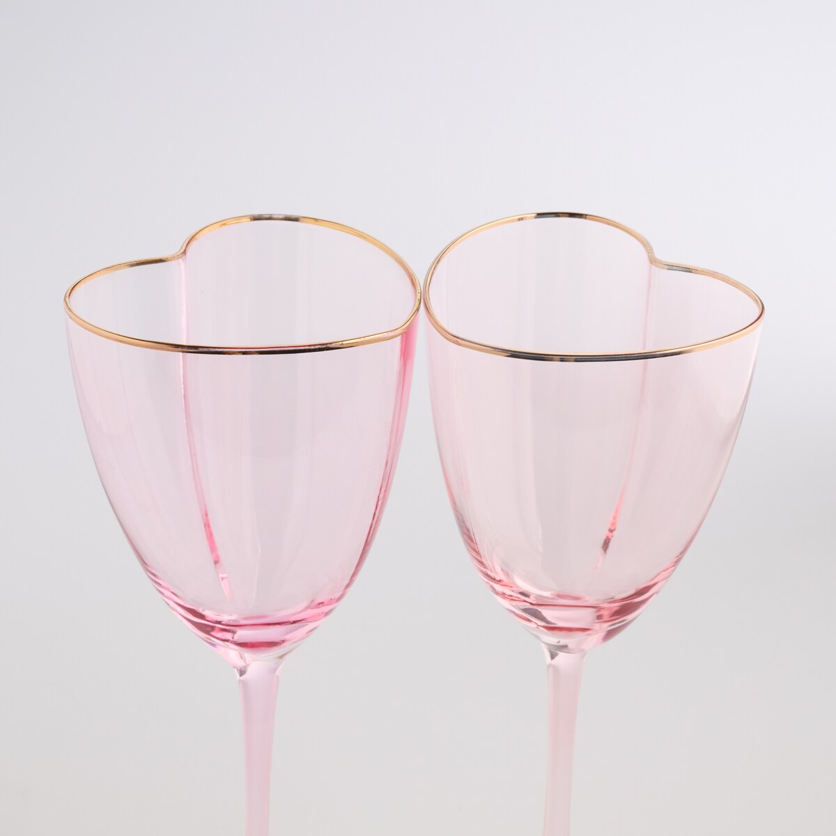 Komplet Kieliszków Do Wina Lovelis z motywem serc