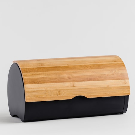 Chlebak z bambusową pokrywą