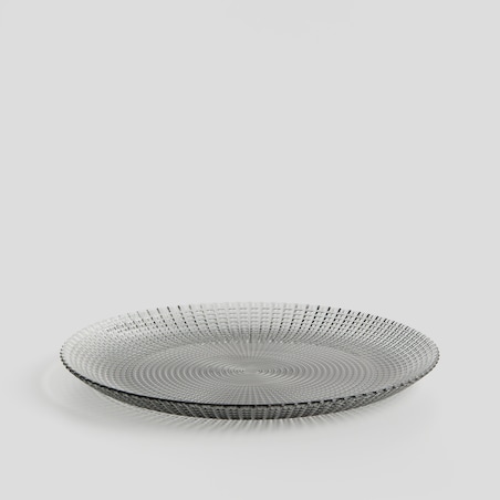 Patera Dekoracyjna Grid z motywem geometrycznym