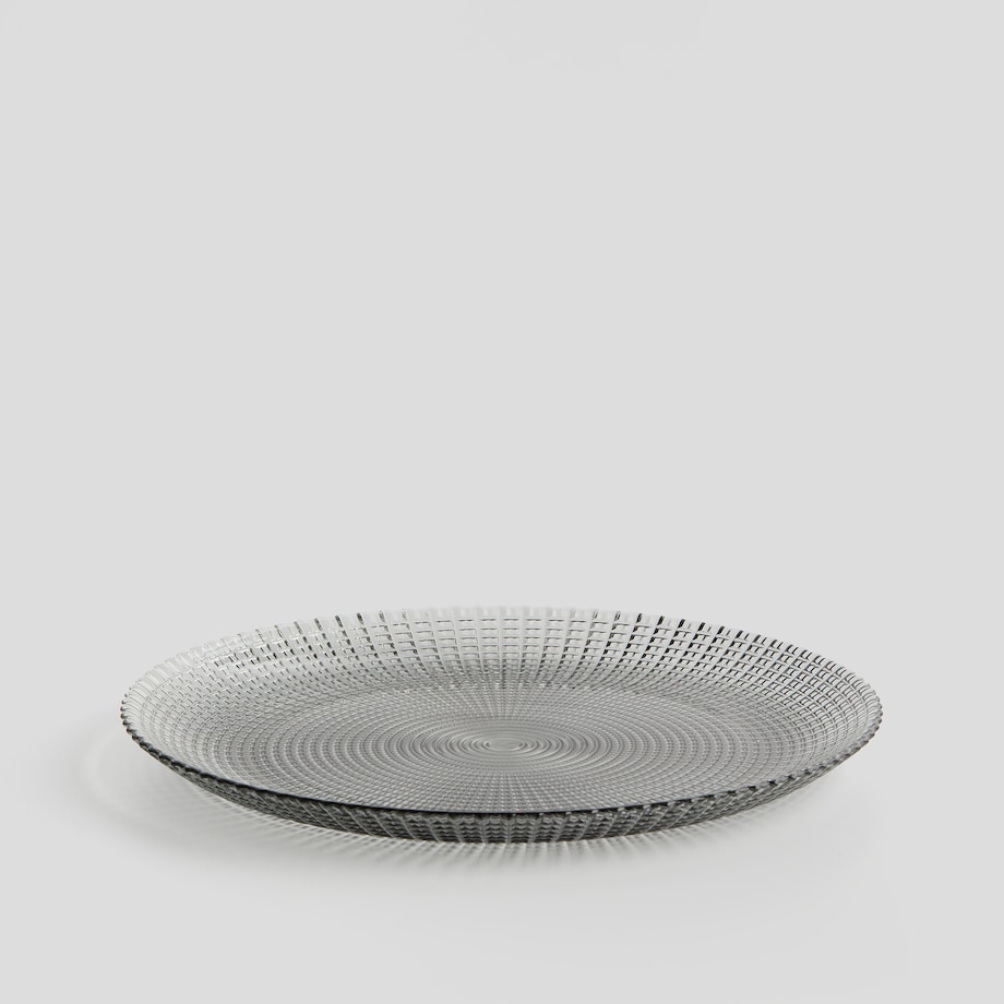 Patera Dekoracyjna Grid z motywem geometrycznym