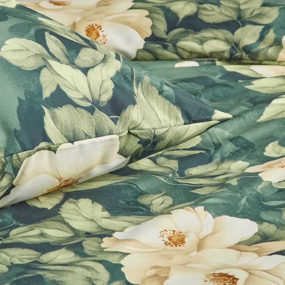 Pościel Z Mikrofibry Zatini 200x220 cm z motywem kwiatowym