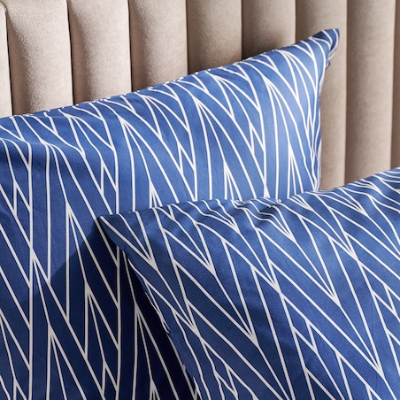 Pościel z bawełny satynowej Zinella 200x220 cm z motywem geometrycznym