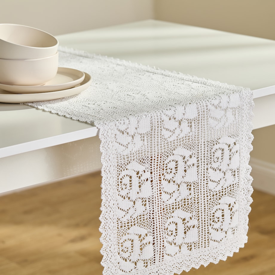 Bieżnik koronkowy Folk2 35x180 cm