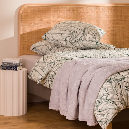 Jednokolorowy koc Grenland VI 200x220 cm