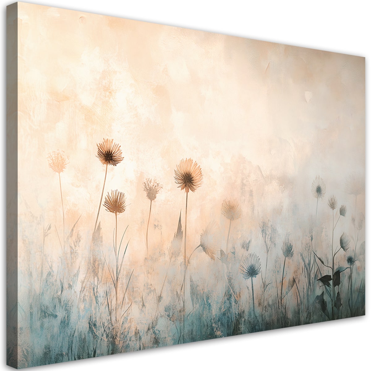 Feeby Obraz na płótnie, łąka dmuchawce 120x80