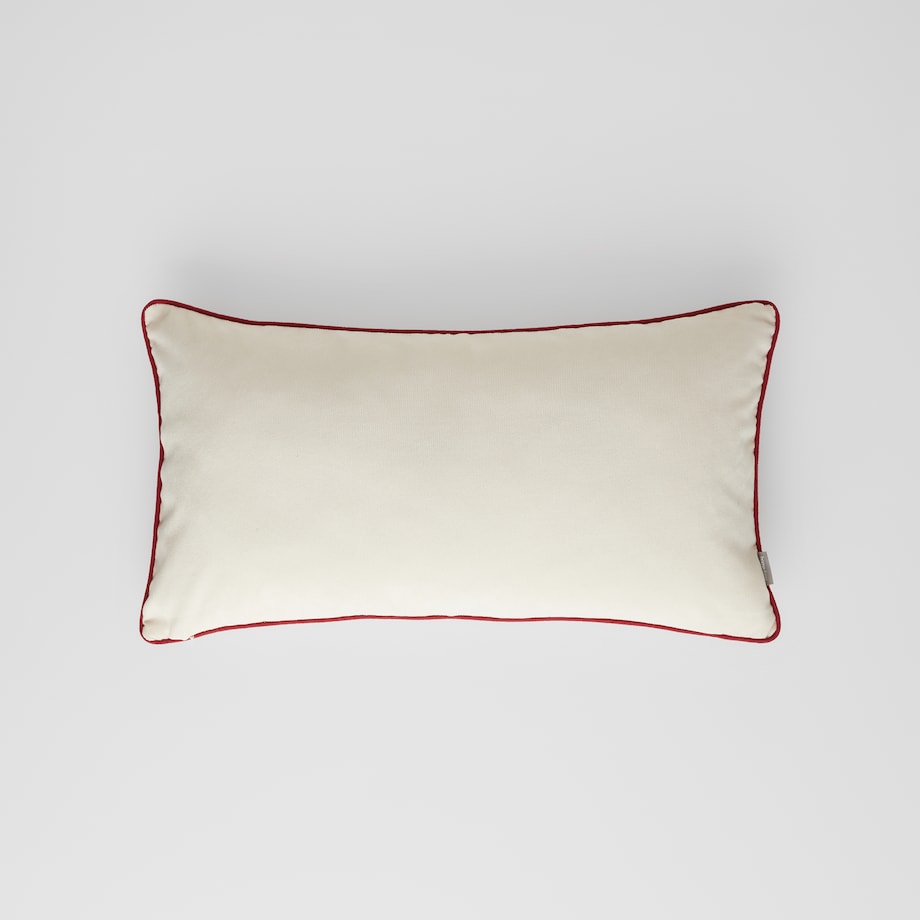 Poszewka Haftowana Lettea 60x30 cm z napisami