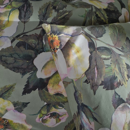 Pościel z bawełny satynowej Dunno 160x200 cm z wzorem kwiatowym