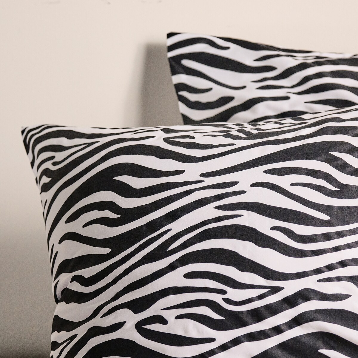 Pościel z bawełny satynowej Zebrini 200x220 cm z motywem zwierzęcym