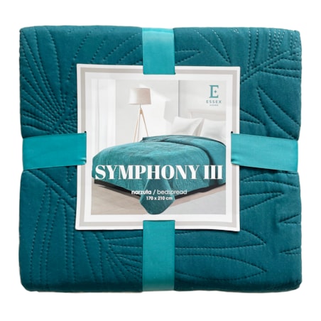 Jednokolorowa narzuta na łóżko Symphony III 170x210 cm