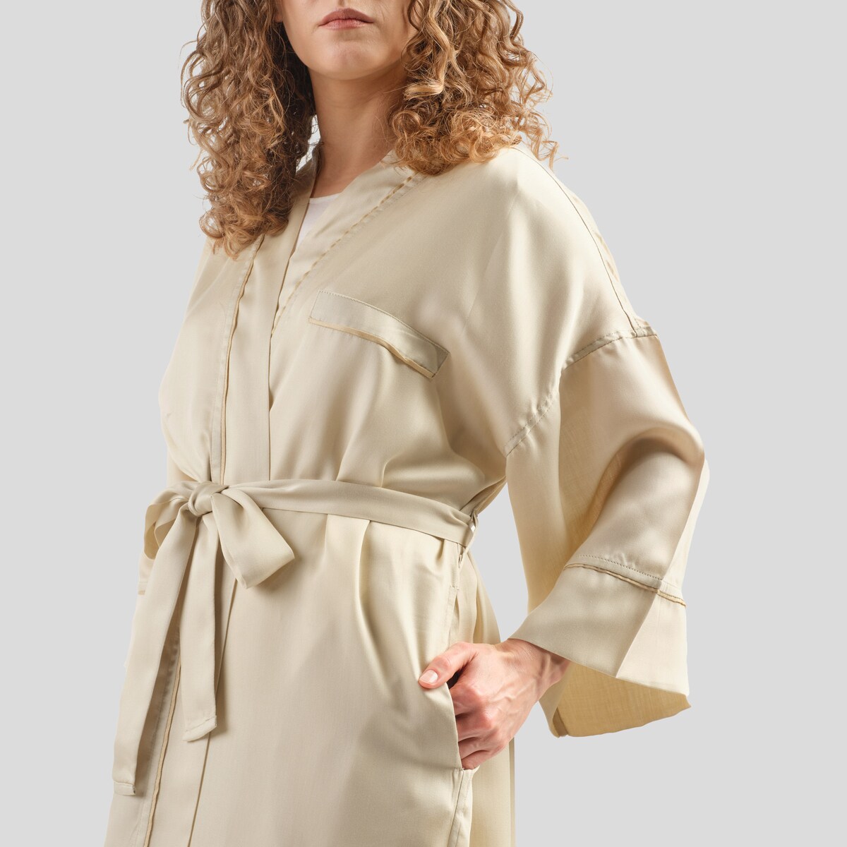 Szlafrok Z Lyocellu Layosar