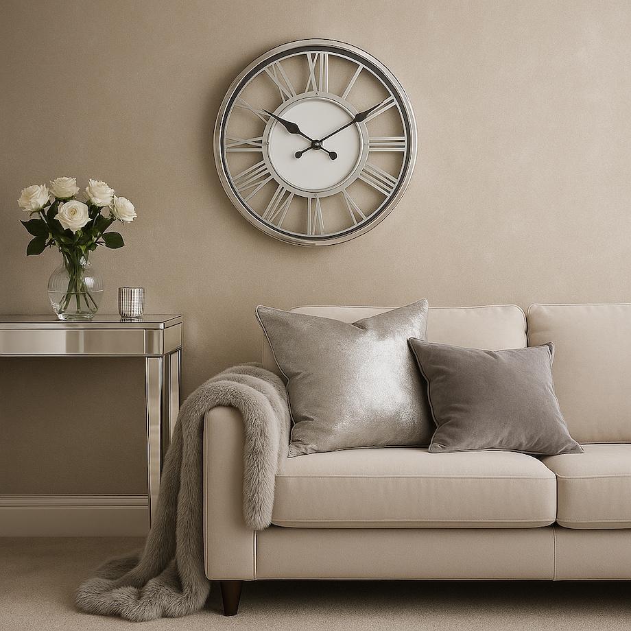 elegancki zegar ścienny eromatino 2 ø 45 cm