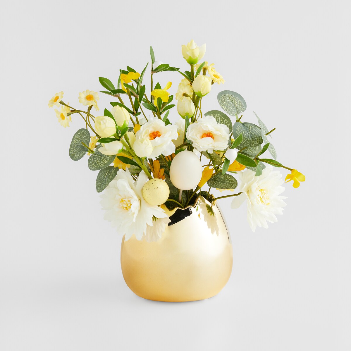 Stroik Eggsie z motywem roślinnym i jajka