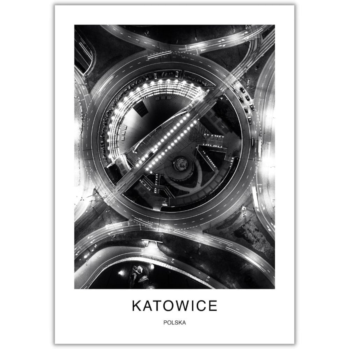 plakat katowice 70x100