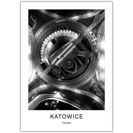 plakat katowice 70x100