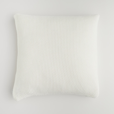 Poszewka jednokolorowa dzianinowa Zaldar 45x45 cm