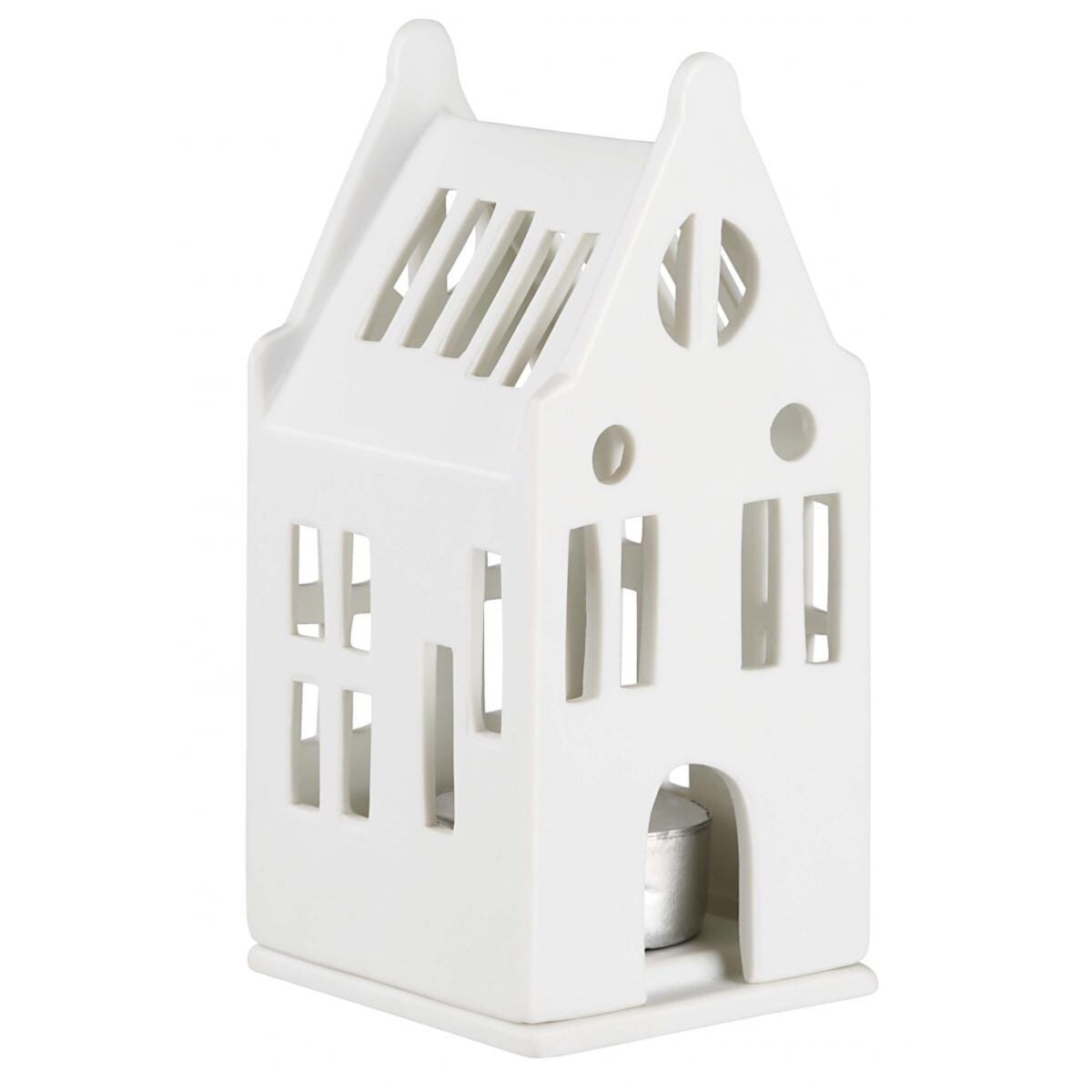 Lampion Domek Dwór, 6 x 6 x 12.5 cm, Raeder