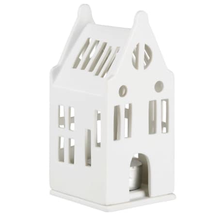 Lampion Domek Dwór, 6 x 6 x 12.5 cm, Raeder