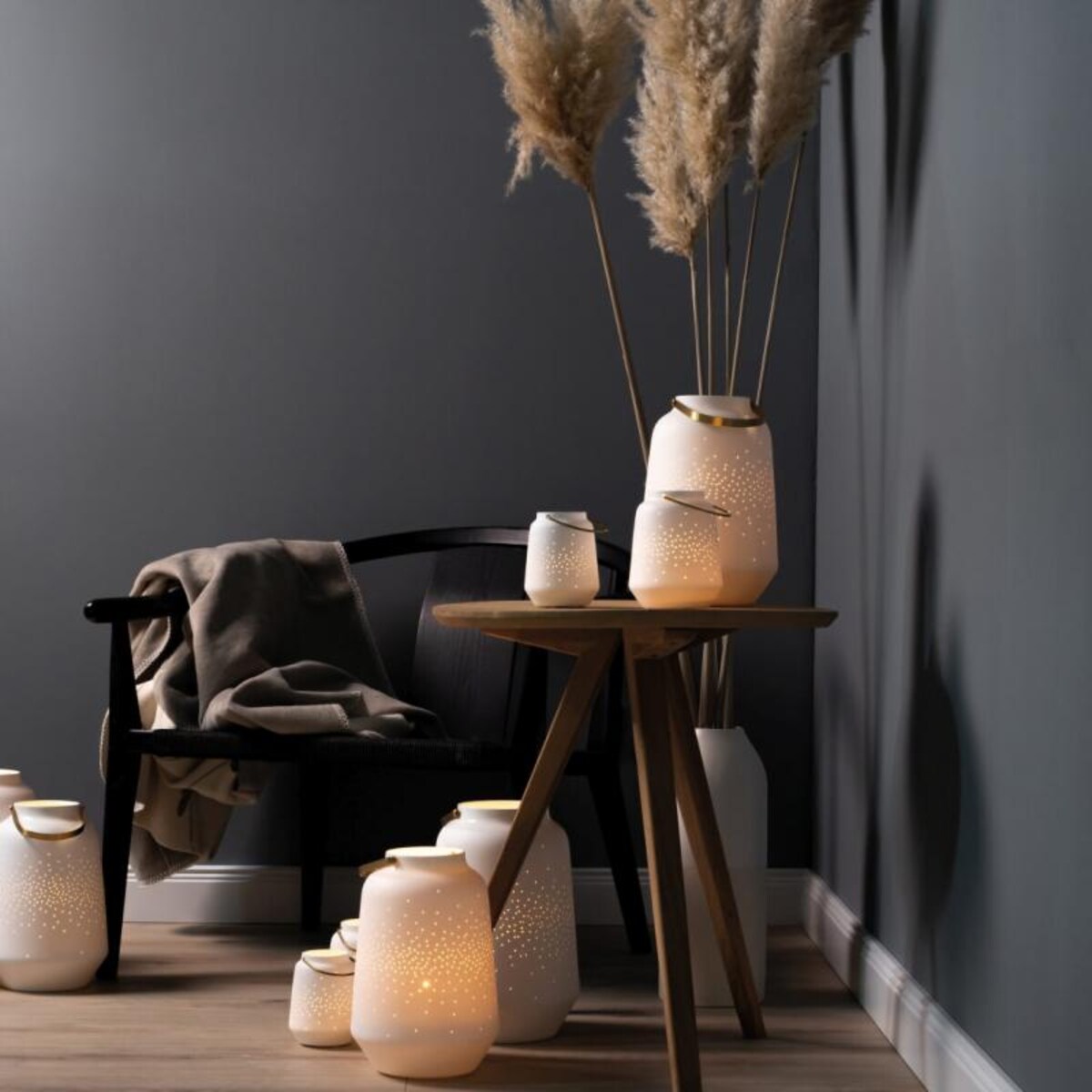 Porcelanowa Latarnia, 30 x 20 cm, Raeder