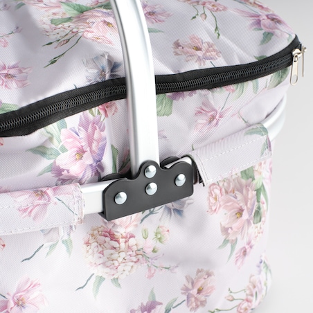 Kosz Zakupowy Tensianis 28x42 cm z motywem kwiatowym