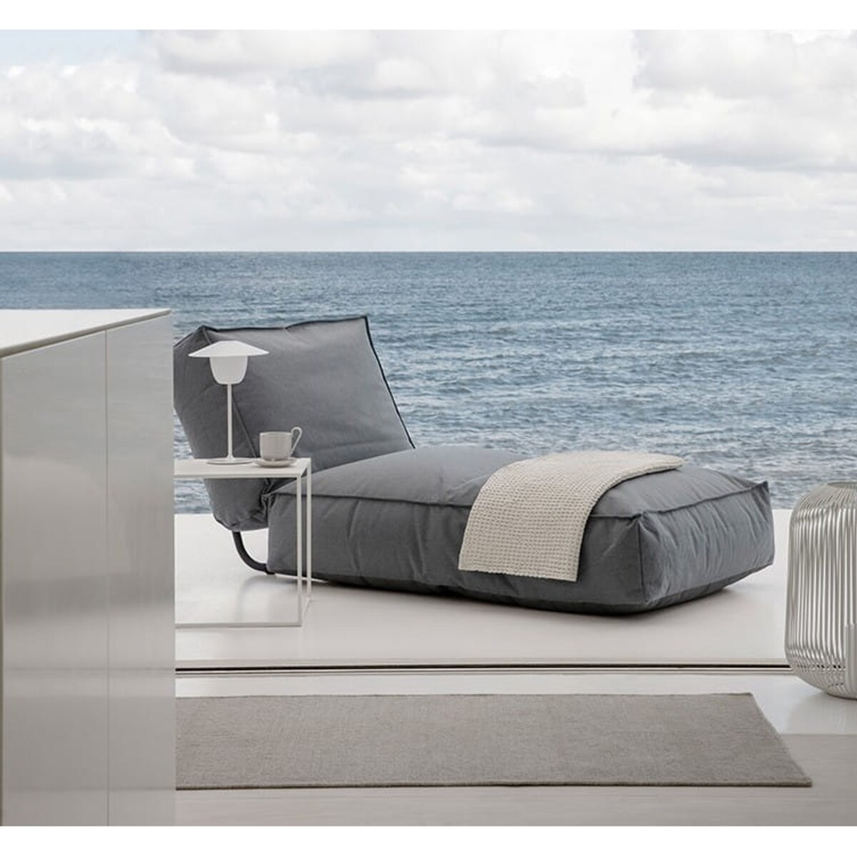 Łóżko S STAY Stone, 80x190 cm