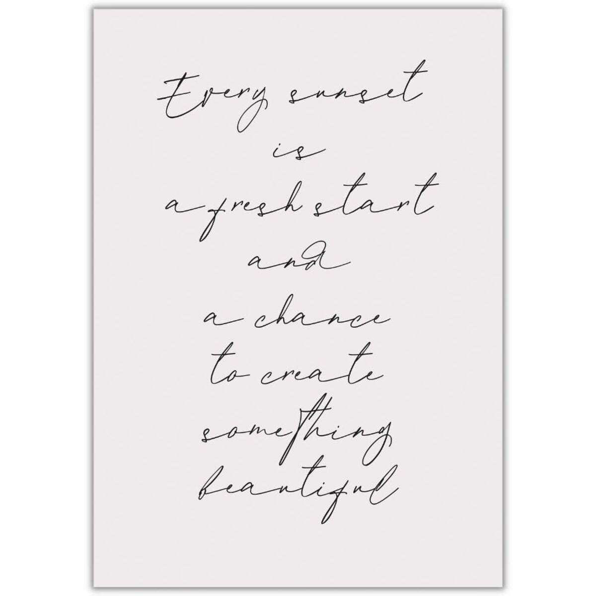 plakat sunset 30x40 cm