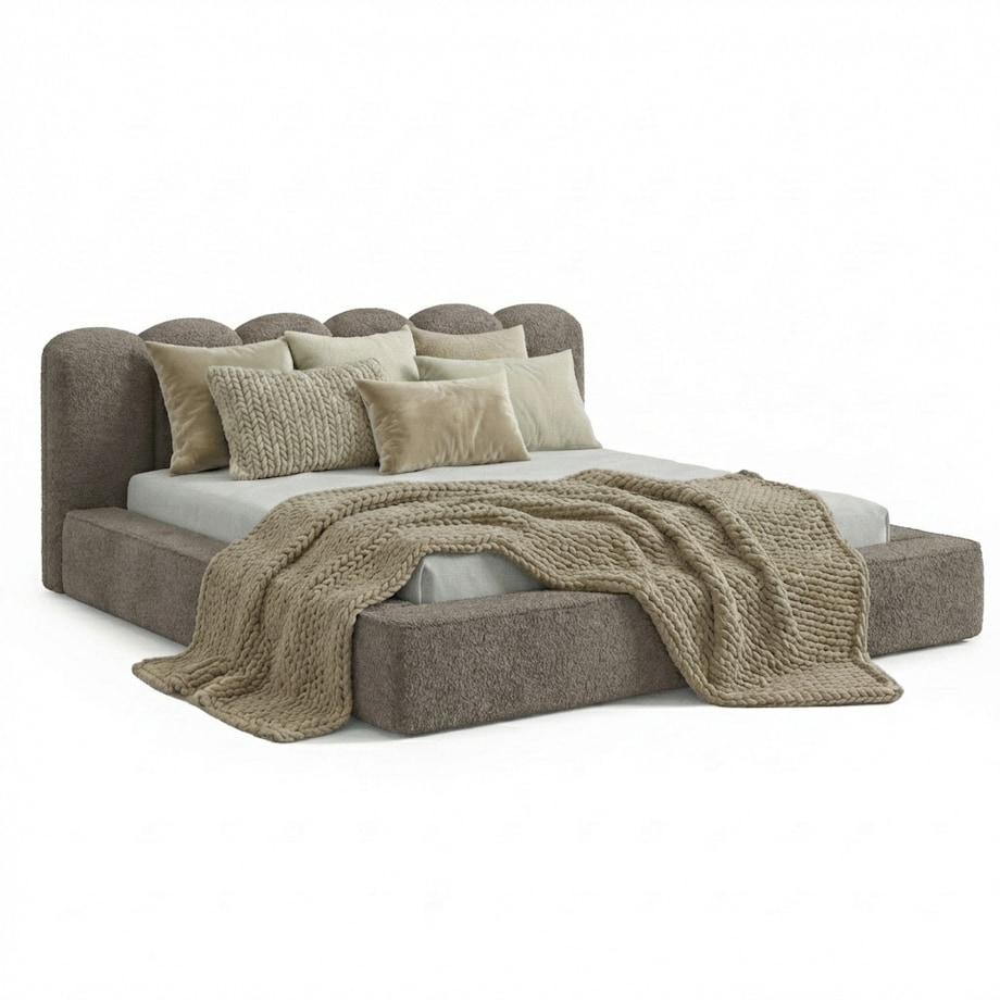 Łóżko Tapicerowane Veneto 160X200 Stelaż Pojemnik Na Pościel Abriamo 2