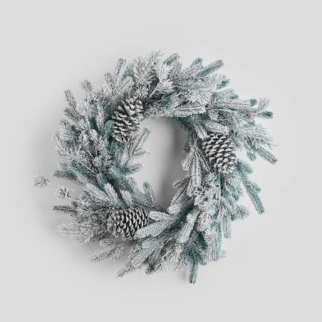 Wianek Led Rovice z motywem roślinnym