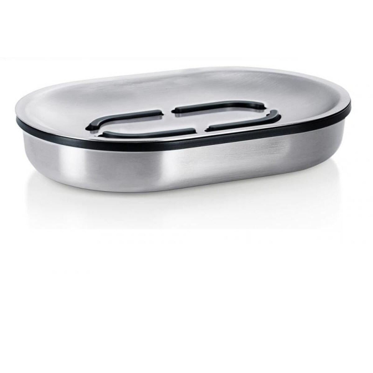 Mydelniczka AREO - stal matowa, 2,5x14,5x9,5 cm