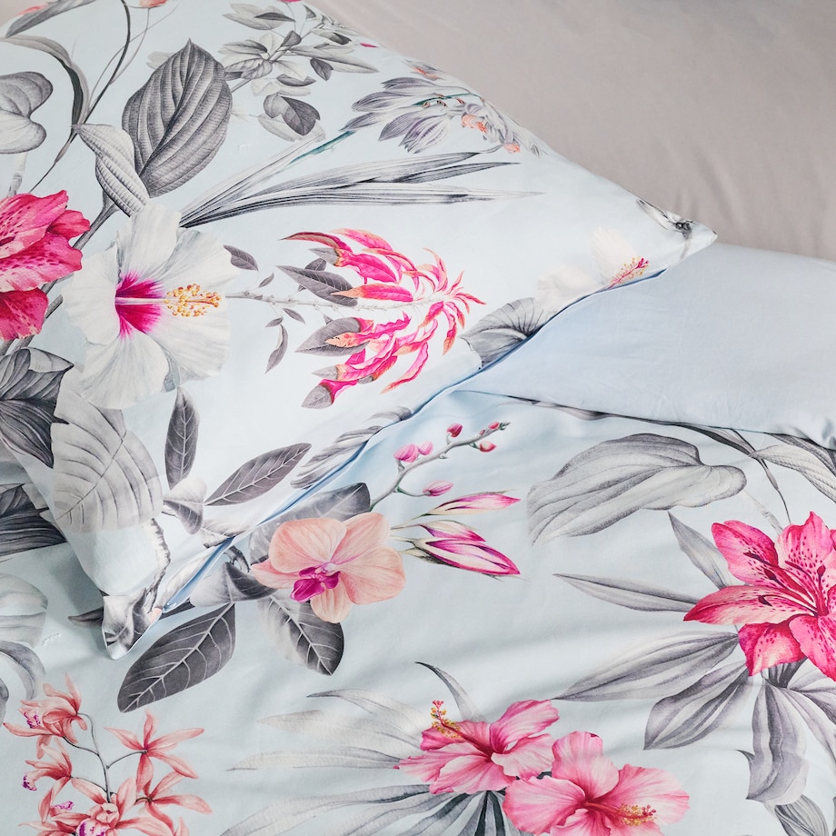 Pościel z bawełny satynowej Aloho 160x200 cm