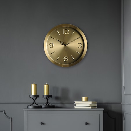 nowoczesny zegar ścienny paolo ø 40 cm