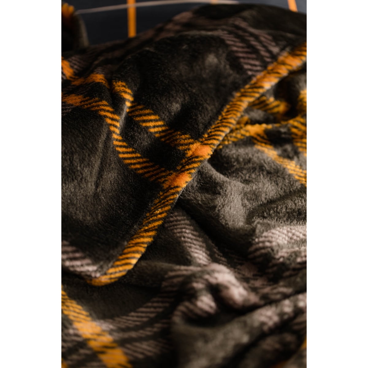 Drukowany koc Graphite 150x200 cm