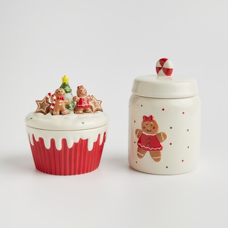 Pojemnik Gingerbreadio z motywem piernika