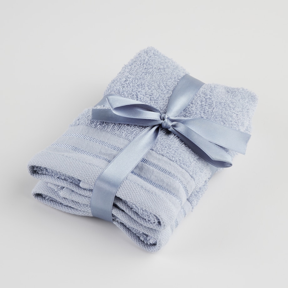 Komplet 2 szt. ręczników do twarzy lub do rąk Mauricio 30x50 cm