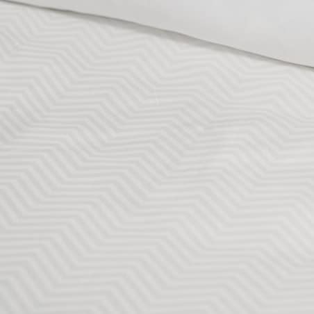 Pościel z bawełny satynowej Samjon 140x200 cm z motywem geometrycznym