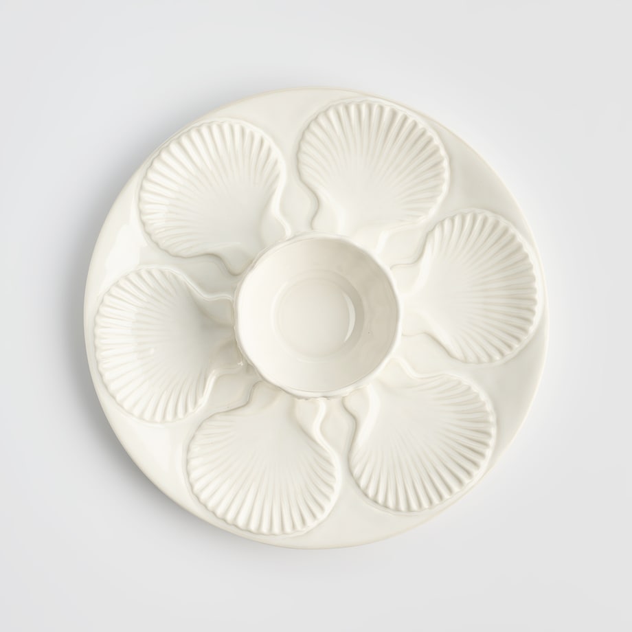 Patera Stellamarina z motywem morskim