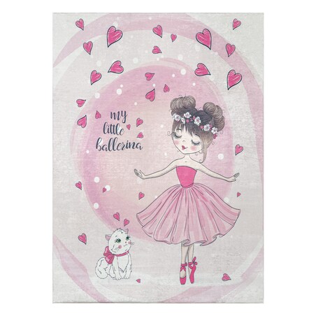 Dywan do prania BAMBINO 2161 Balerina, kotek 120x170 cm