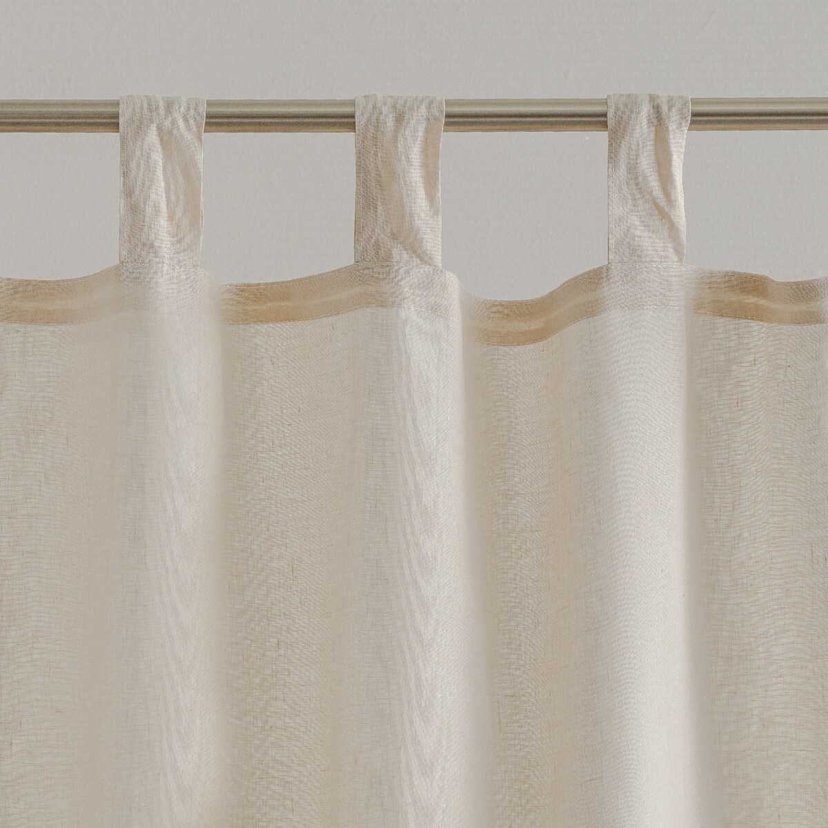 Zasłona Lniana Faye 140x250 cm