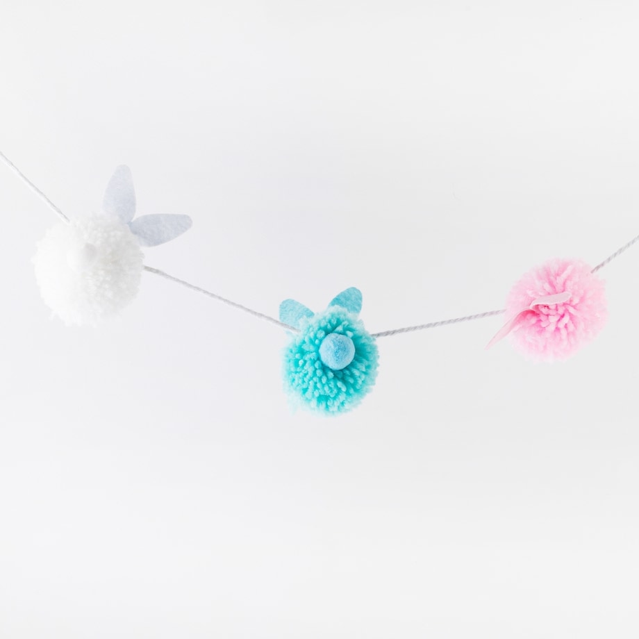 Dekoracja Pompom Bunny