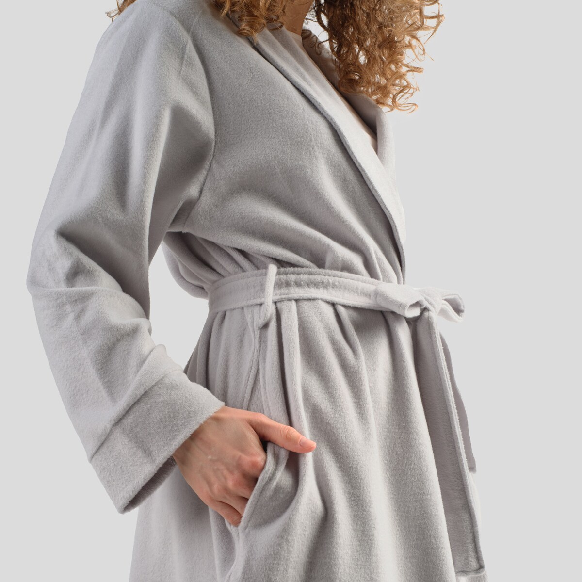 szlafrok z bawełną Polina